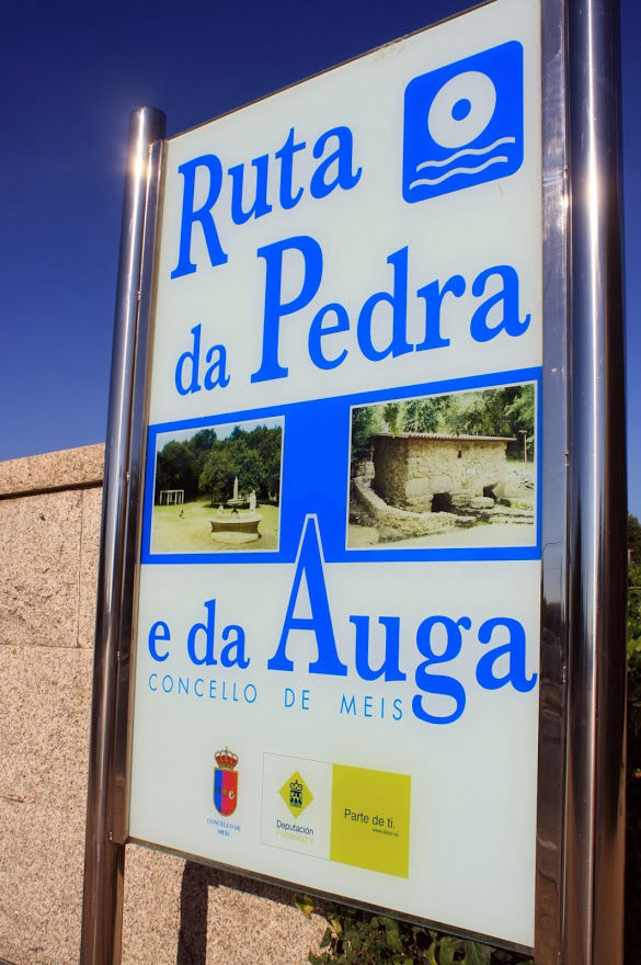 Ruta da pedra e a auga