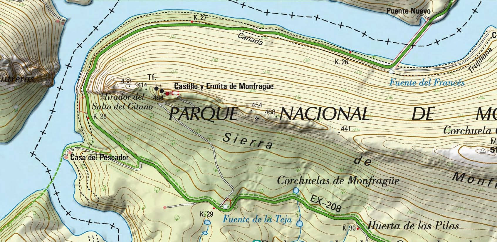 Monfragüe: ruta de la umbría