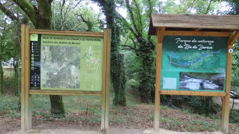 De Barosa a la fervenza de As Laxes