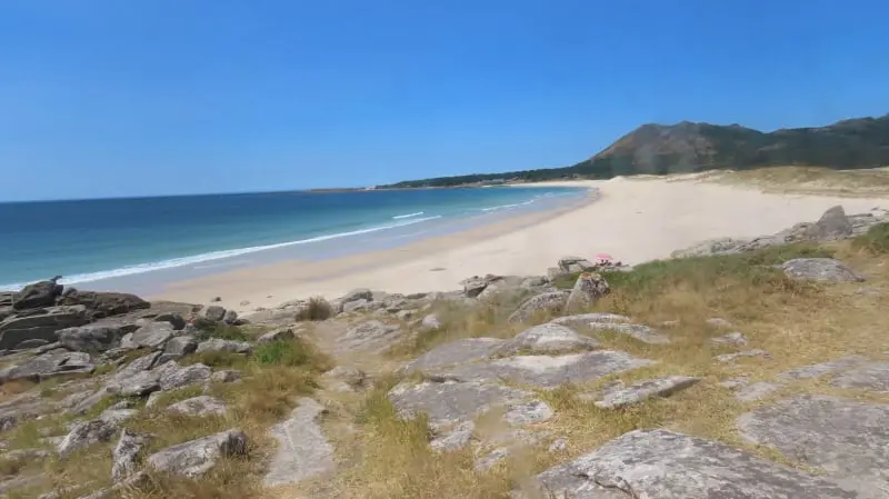 Playa, laguna y monte Louro