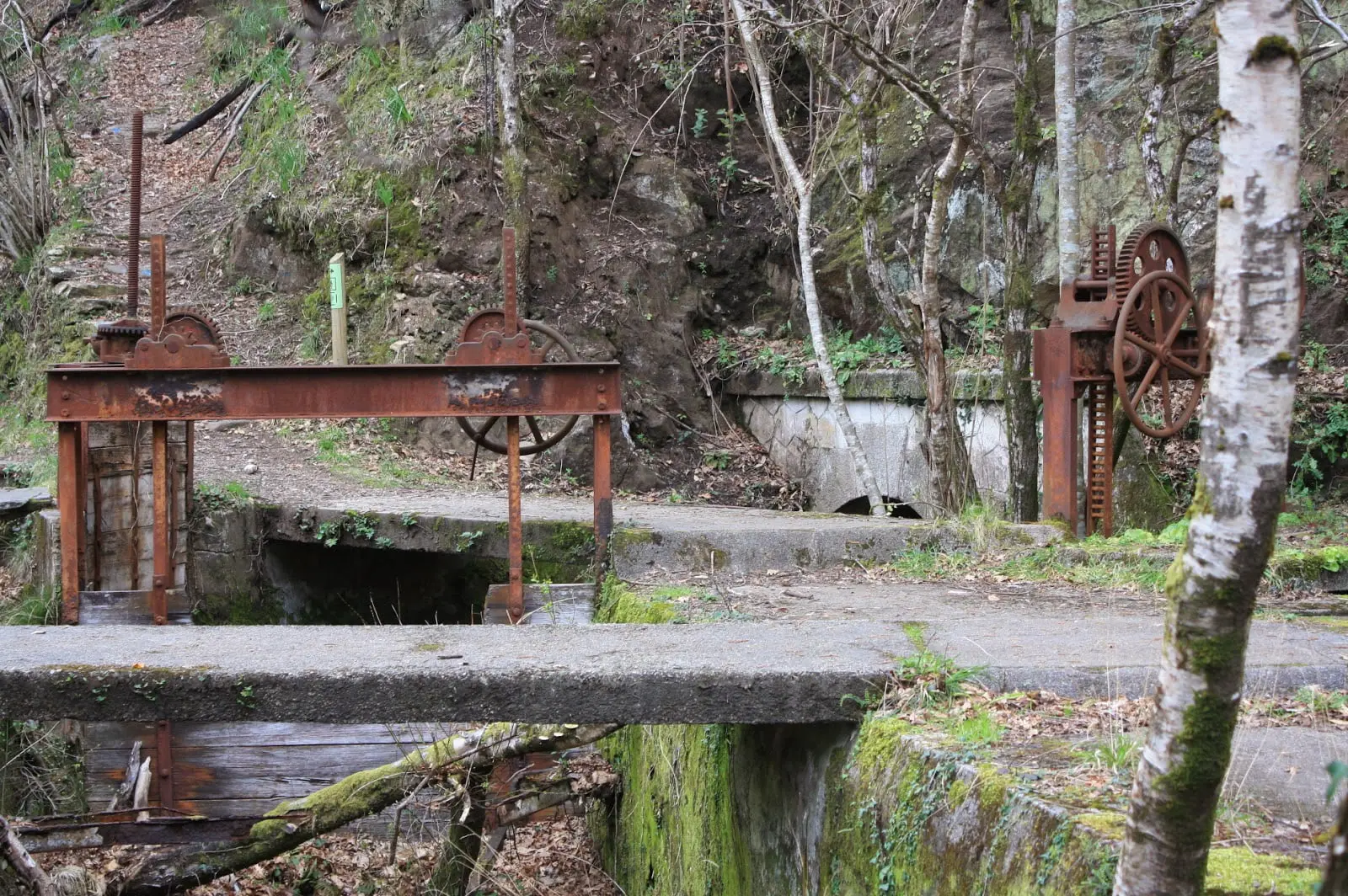 Embalses y centrales del Eume