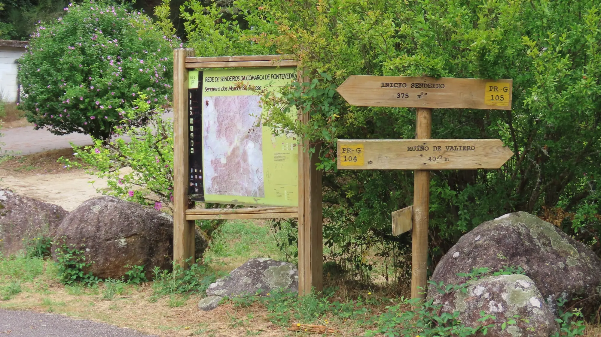 De Barosa a la fervenza de As Laxes