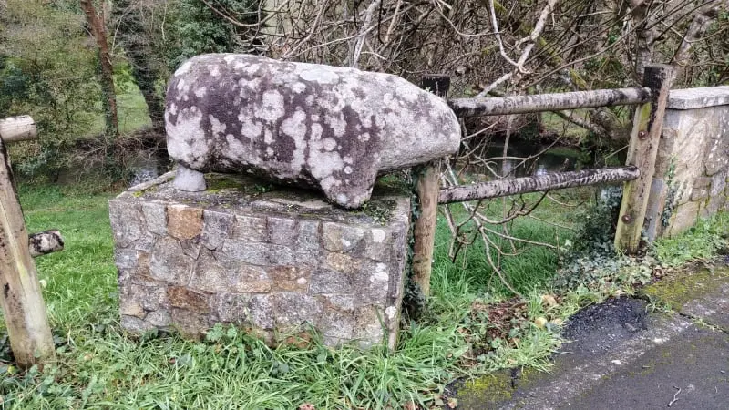 Sendeiro do río Castro